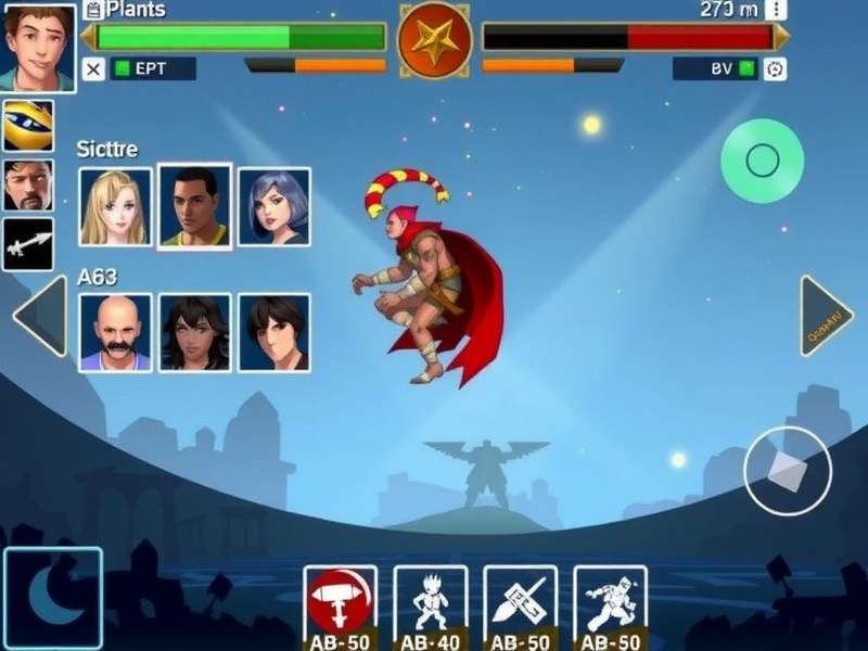 Titan Fighters Gameplay Screenshot